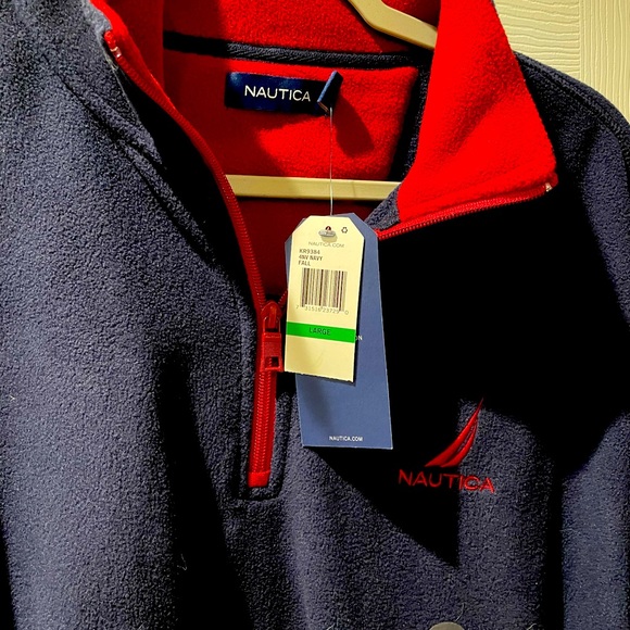 Nautical Men’s Zip Pullover - Picture 1 of 3